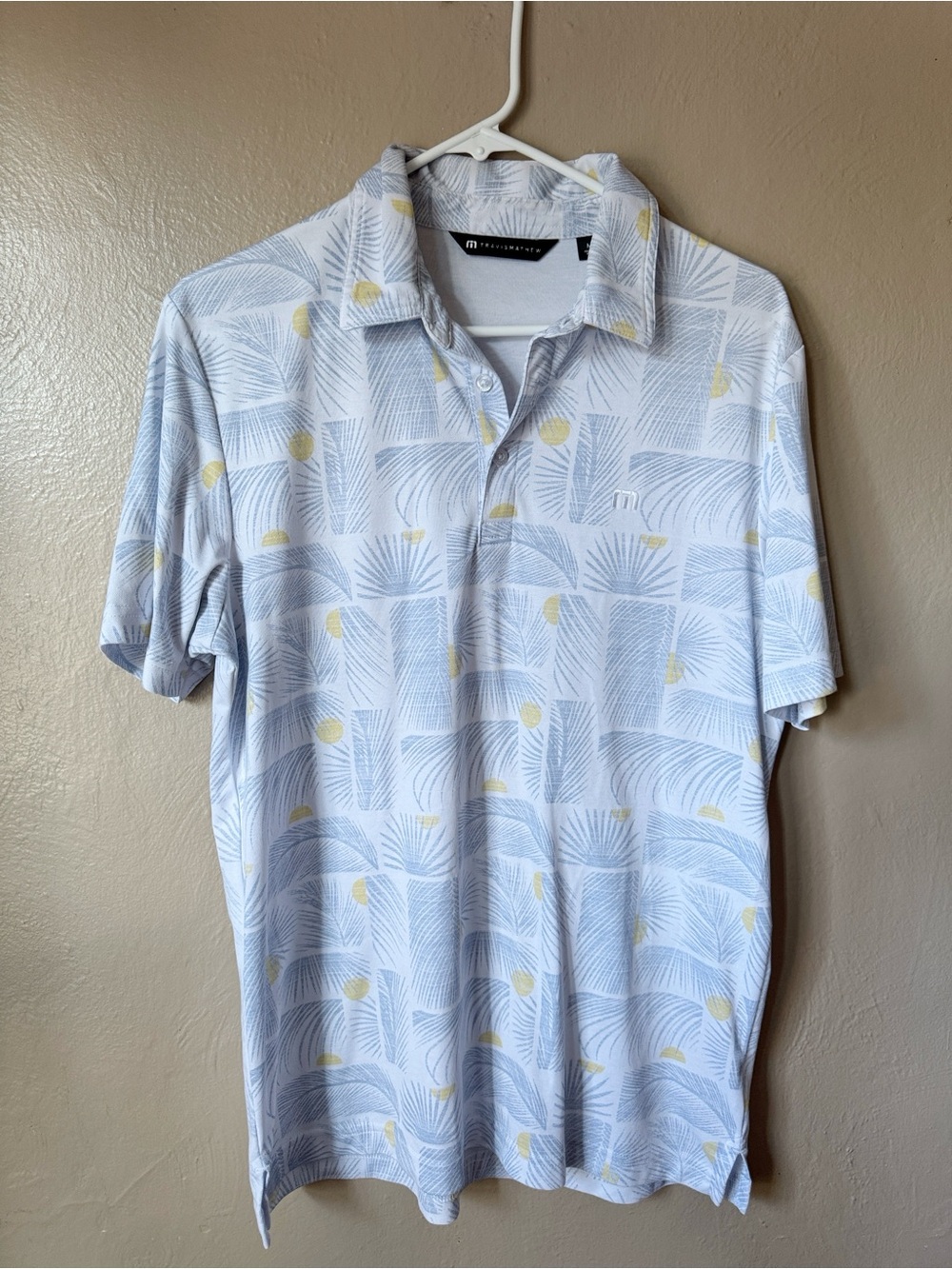 Travis Mathew Sun Guilt Golf Polo Size Medium
